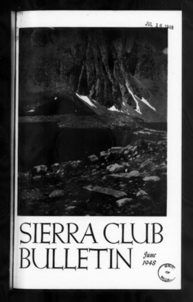 Sierra Club Bulletin 1948 Vol 33 No 6 June thumbnail